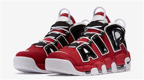 Nike Air More Uptempo 96 Red Black Where To Buy 921948 600 The