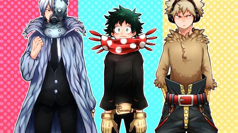 Fondos De Pantalla Boku No Hero Academia Izuku Midoriya Katsuki