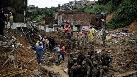 Al Menos 36 Muertos Reportan En Brasil Por Intensas Lluvias