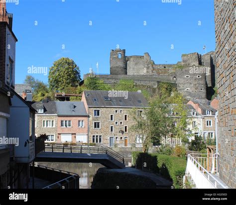 La Roche En Ardenne Belgium October 14 2017 View Over The River