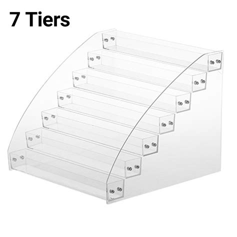 亞克力指甲油展示架 多層塑料透明架 美甲店展架 平行進口 ZZ0635 屯團百貨 Tuenmall