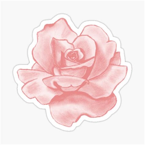 Rose Stickers Redbubble