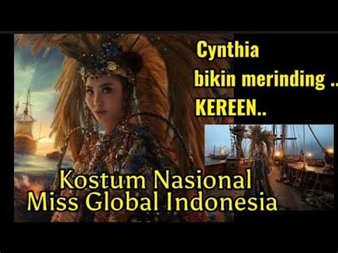 Miss Global 2023 Kostum National Indonesia Missglobal Missglobal2023