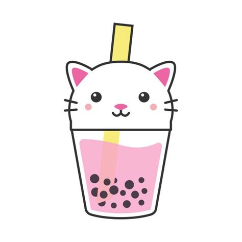 Check Out This Awesome Cute Kawaii Bubble Tea Boba Milk Cat Lover T Idea Design On