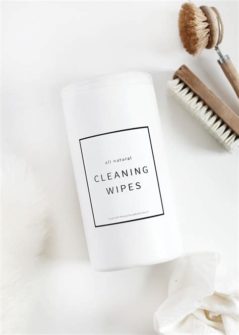 Diy Natural Cleaning Wipes The Merrythought