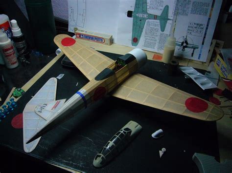 Virtual Aerodrome Model Aircraft Gallery Dumas Kit 212 A6M3 Zero