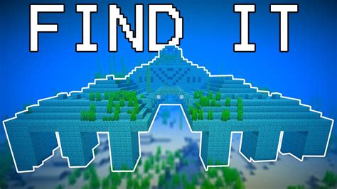 How To Find An Ocean Monument Minecraft