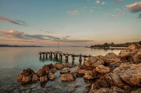 Wallpaper Landscape Sunset Sea Water Rock Shore Reflection Sky