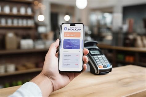 Premium Psd Mobile Payment Mockup Design