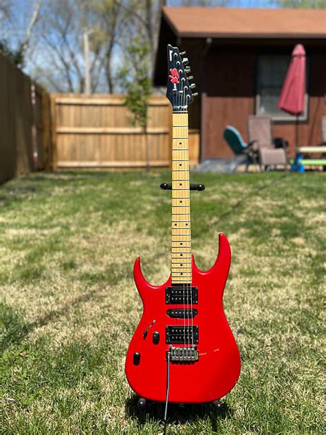 Ibanez Ex 1992 Red Reverb