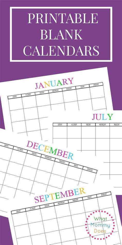 2020 Calendar With Open Squares Template Calendar Design