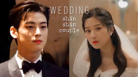 Shin Shin Couple Wedding Moon Ga Young And Cha Eun Woo Ek Ladki Ko Dekha Toh Esa Laga Korean