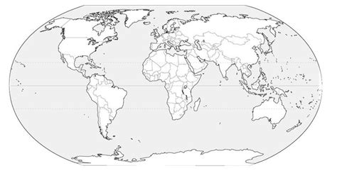 Planisferio Sin Nombres Para Imprimir En Imprimir Sobres