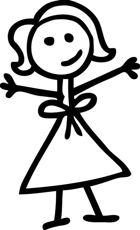 Lady Stick Figure