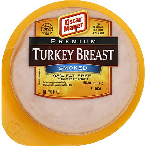 Oscar Mayer Lean Smoked Turkey Breast Cold Cuts Oz Pack Turkey