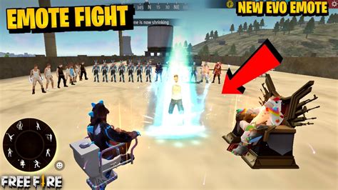 Free Fire New Evo Emote Fight On Factory Roof Youtube