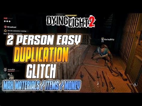 New Person Unlimited Money Items Duplication Glitch Dying Light