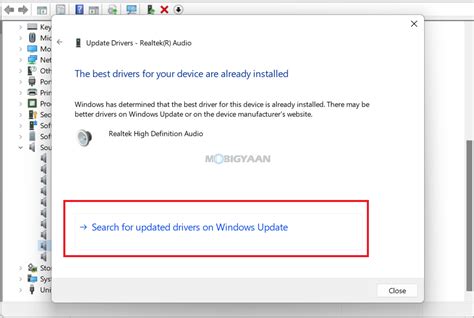 How to update Audio Drivers on Windows 11