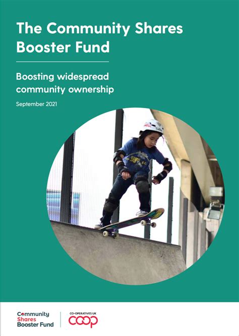 The Community Shares Booster Fund Brochure Co Operatives Uk