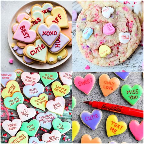 15 Easy Conversation Heart Cookies Recipes The Beauty Dojo