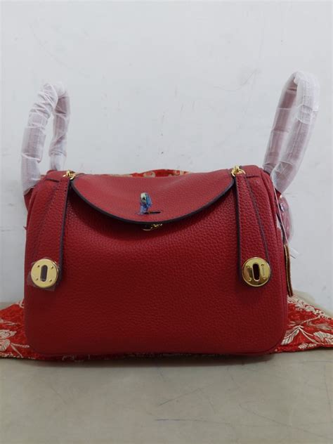 Hermes Red Handbag on Carousell