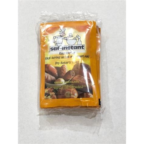 Jual Ragi Saf Instant Dry Yeast Sachet Isi Ragi Kering Saf Instant