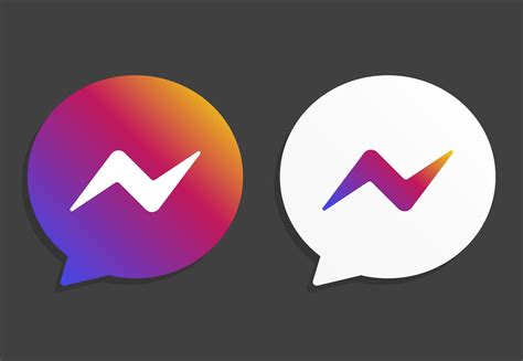 Facebook Messenger And Lite Version Social Media Logo Icons 2977243