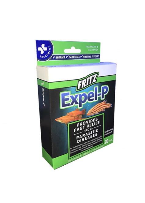 FRITZ MED EXPEL P PARASITE 20 CT - The Hidden Reef, Inc