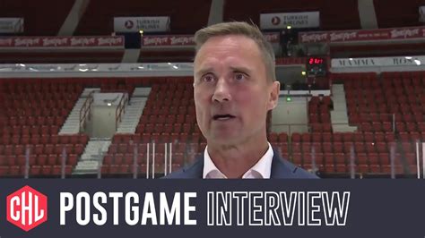 Postgame Interviews IFK Helsinki Frölunda Gothneburg YouTube