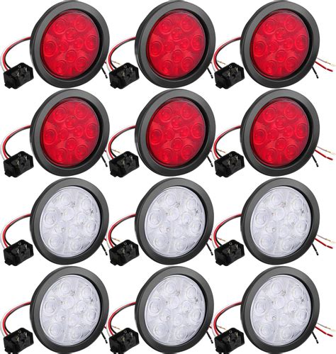 Amazon Limicar Round Led Trailer Tail Light Pcs Led Stop