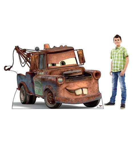 Buy Advanced Graphics Mater Life Size Cardboard Cutout Standup - Disney Pixar's Cars Online at ...