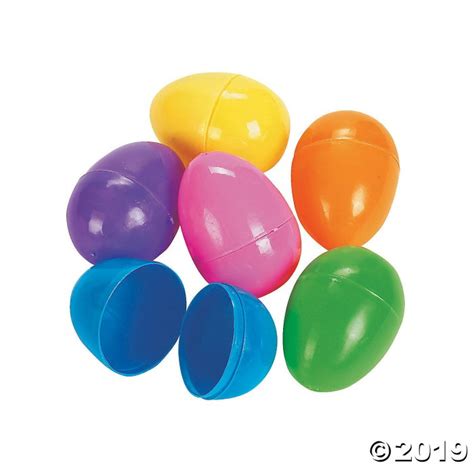 Bulk Colorful Bright Plastic Easter Eggs - 144 Pc. | GlowUniverse.com