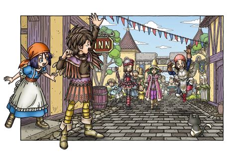 Produtor Quer Trazer Dragon Quest Ix Para Smartphones Voxel