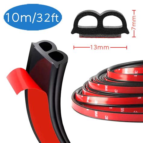 Buy Car Door Seal Strip M Ft Long B Shape Self Adhesive