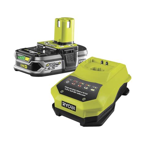 Ryobi One V Battery Charger Starter Kit Sku Bunnings