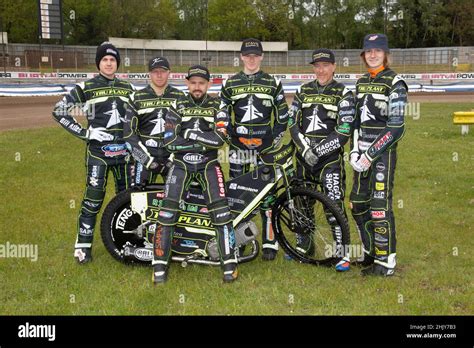 Ipswich Witches team. Ipswich Witches Speedway press day. 14 May 2021 ...