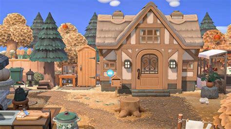 Cosy Farm Home Animal Crossing New Horizons Cottagecore House