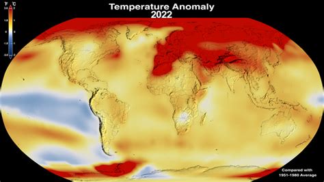 Nasa Says 2022 Fifth Warmest Year On Record Eurekalert