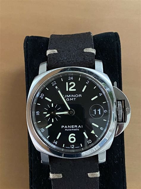 Panerai Luminor GMT PAM 244 Steel Mens 40mm Automatic Watch Box PAM00244 | WatchUSeek Watch Forums