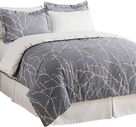 Bedsure Queen Comforter Sets Bed In A Bag Queen Piece Reversible