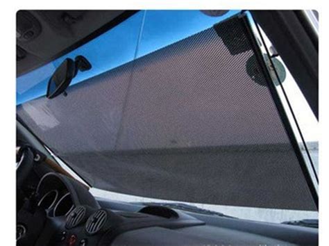 Car Window Roller Blindscalable Mesh Sun Shadecar Sunshade Gauze