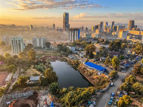 360 Addis Ababa Ethiopia Africa Cityscape Stock Photos Pictures