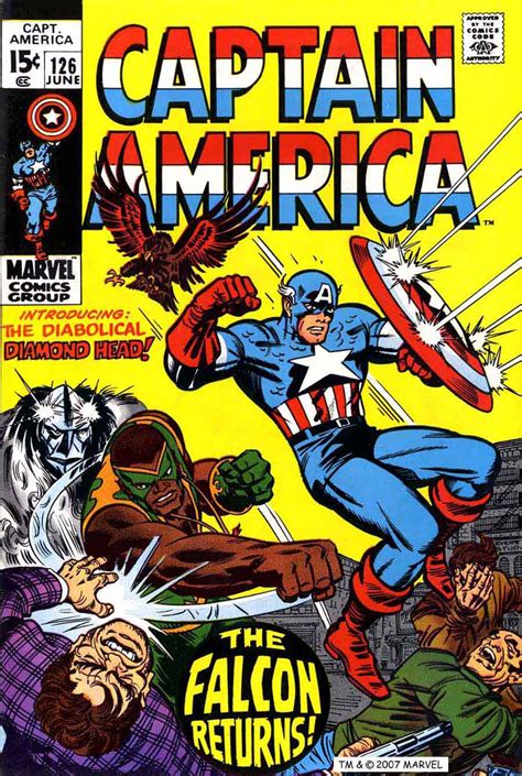 Captain America #126 - Jack Kirby cover - Pencil Ink