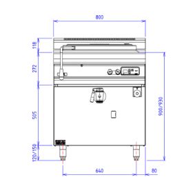 Bain Marie Capic Armen Marmite L Gaz