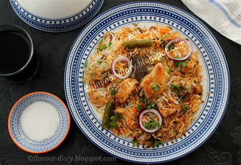 Flavour Diary Hyderabadi Chicken Kachi Akhni Dum Biryani Hyderabadi