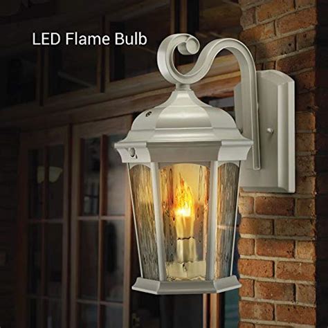 Euri Lighting EFL 140W MD Flickering Flame Lantern Water Glass With