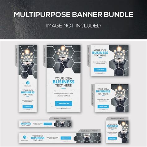 Premium Psd Multipurpose Banner Bundle