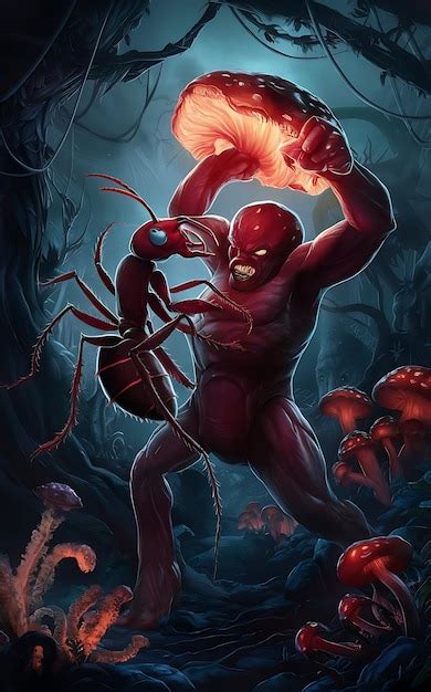 Red Ant Mobile Wallpaper Premium Ai Generated Image