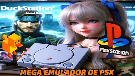 MEJOR EMULADOR DE PS1 PC DUCKSTATION 2024 YouTube