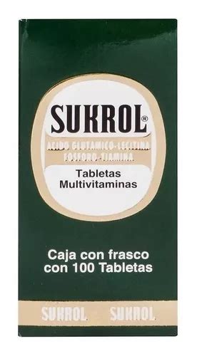 Sukrol Oral Multivitamínico 100 Tabletas